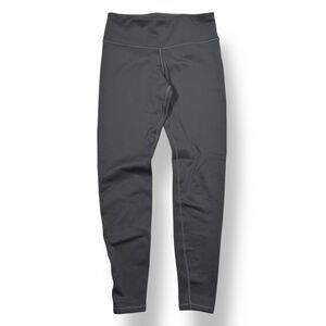 EUC Athleta Polartech Thermal Athletic Leggings‎ with Pockets Womens XS Gray